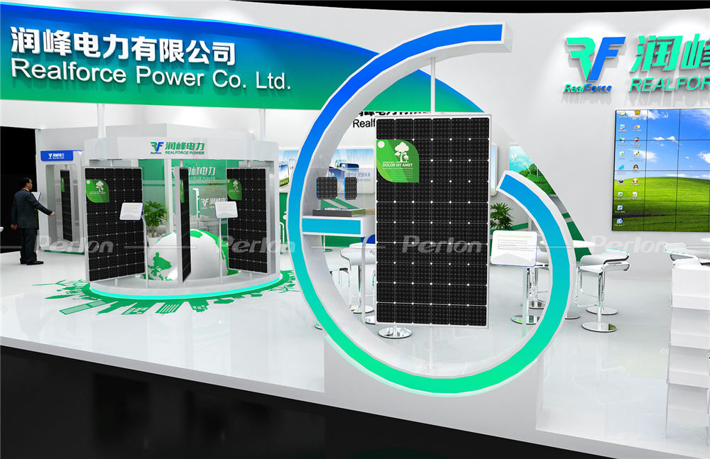 潤(rùn)峰電力上海展臺(tái)搭建